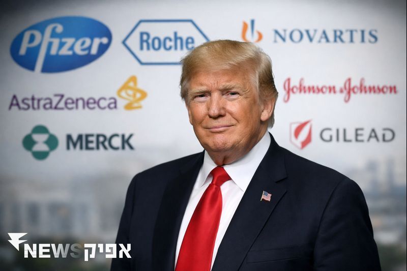 הסכמים להפחתת מחירי התרופות בארה"ב: טראמפ והענקיות התרופתיות בשיתוף פעולה מפתיע