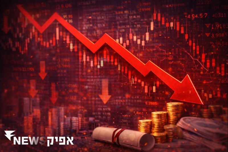 ירידות חדות בבורסת תל אביב: ניתוח והשלכות
