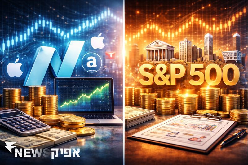 הדילמה של המשקיע: נאסד"ק או S&P 500, מה מתאים לך יותר?   וולסטריט, שוק ההון