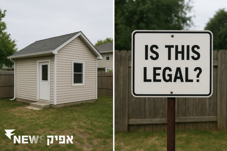 יחידת דיור בחצר: האם זה חוקי?