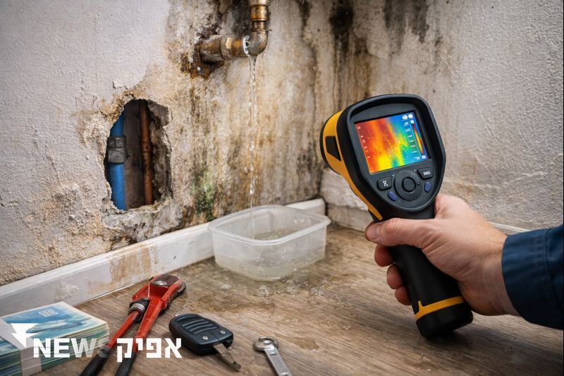 המדריך המלא לאיתור נזילות מים – איך מזהים רטיבות, מאתרים את מקור הנזילה ומונעים נזקים יקרים איתור נזילות, שמאות רכוש