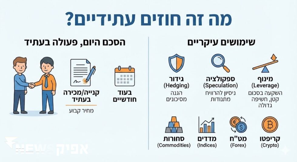 מה זה חוזים עתידיים בשוק ההון – הסבר מקיף למתחילים כללי