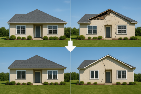 נזק למבנה: סוגים והשלכות על הערך נדל”ן