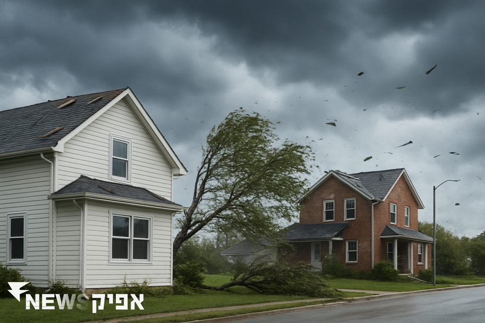 סערה ורוח: נזקים למבנים והשלכות