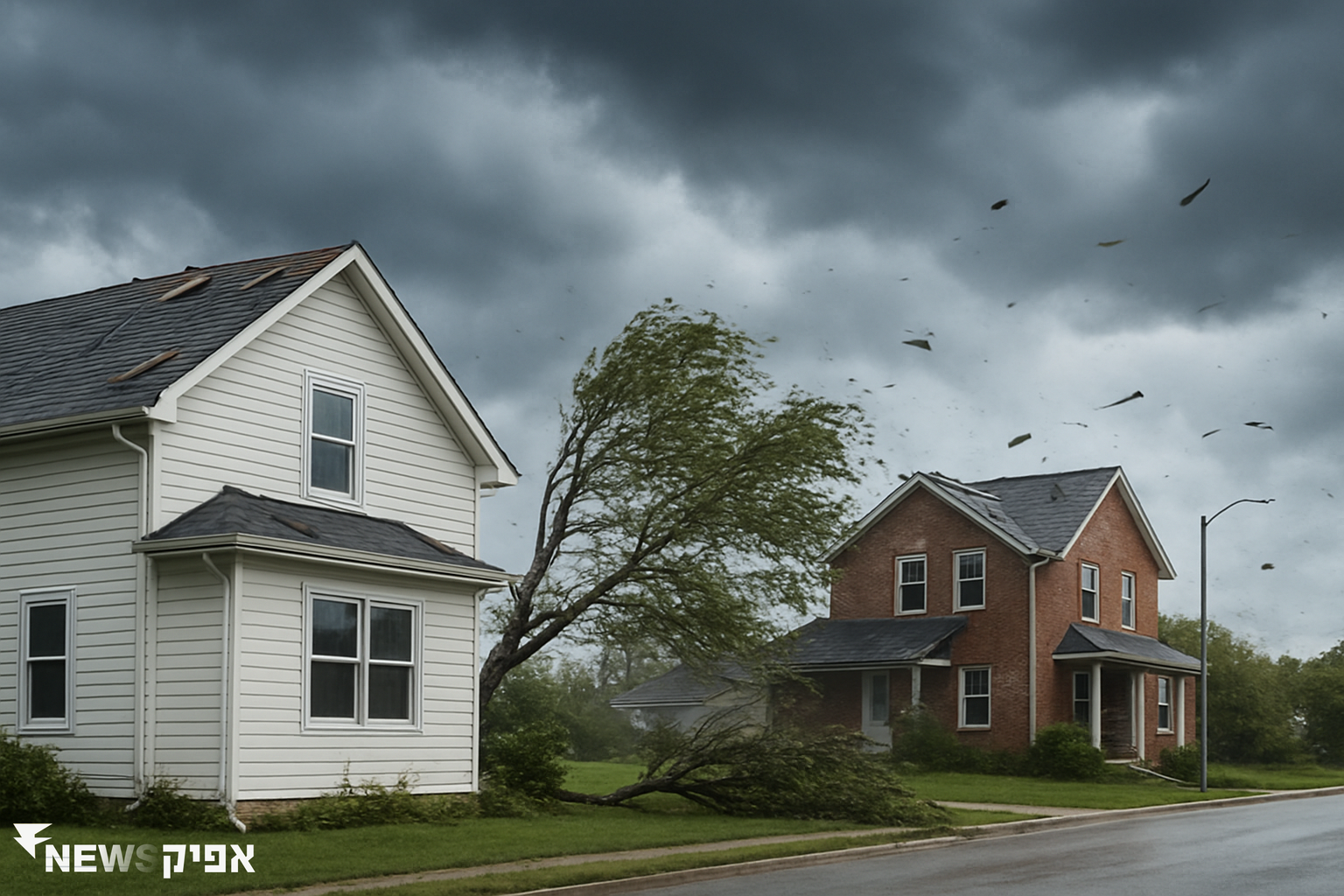 סערה ורוח: נזקים למבנים והשלכות