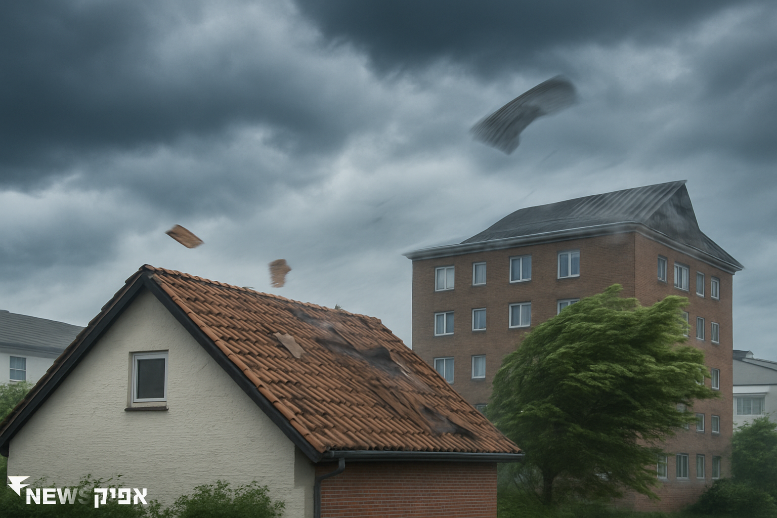 סערה ורוח: נזקים למבנים והשלכות