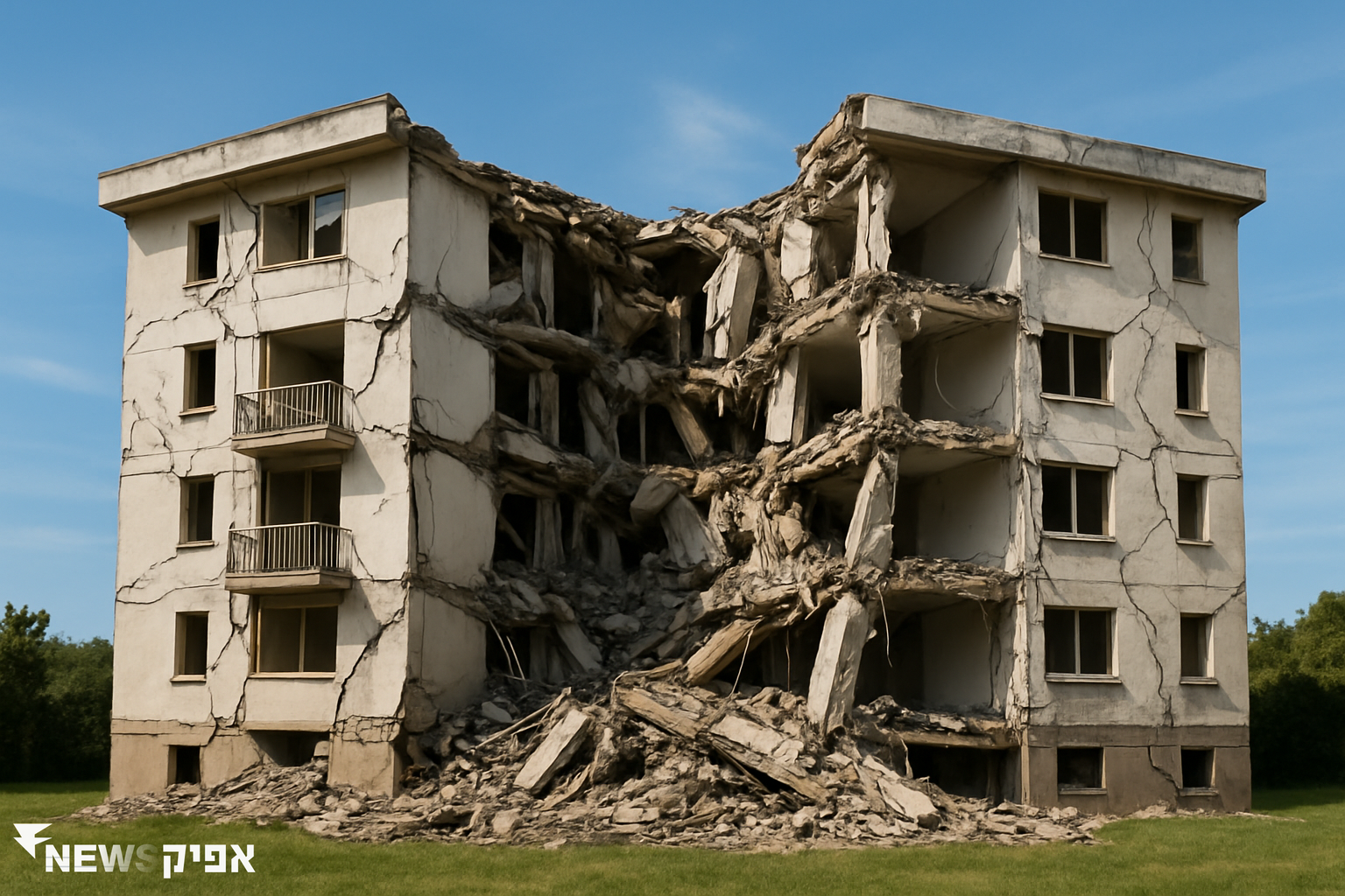 רעידת אדמה: נזקי רעידת אדמה למבנה