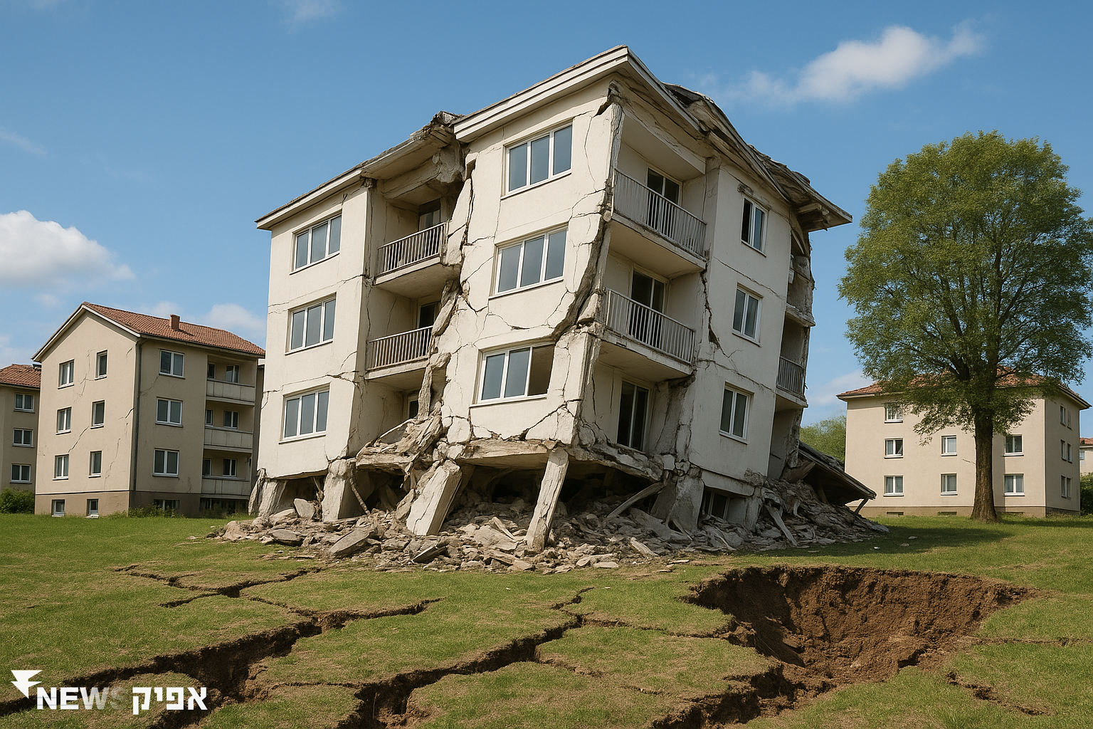 רעידת אדמה: נזקי רעידת אדמה למבנה