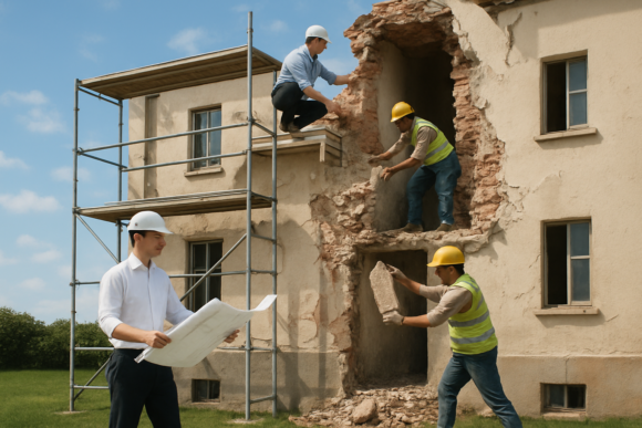 שיקום נזקי מבנה: מה כולל התהליך? נדל”ן