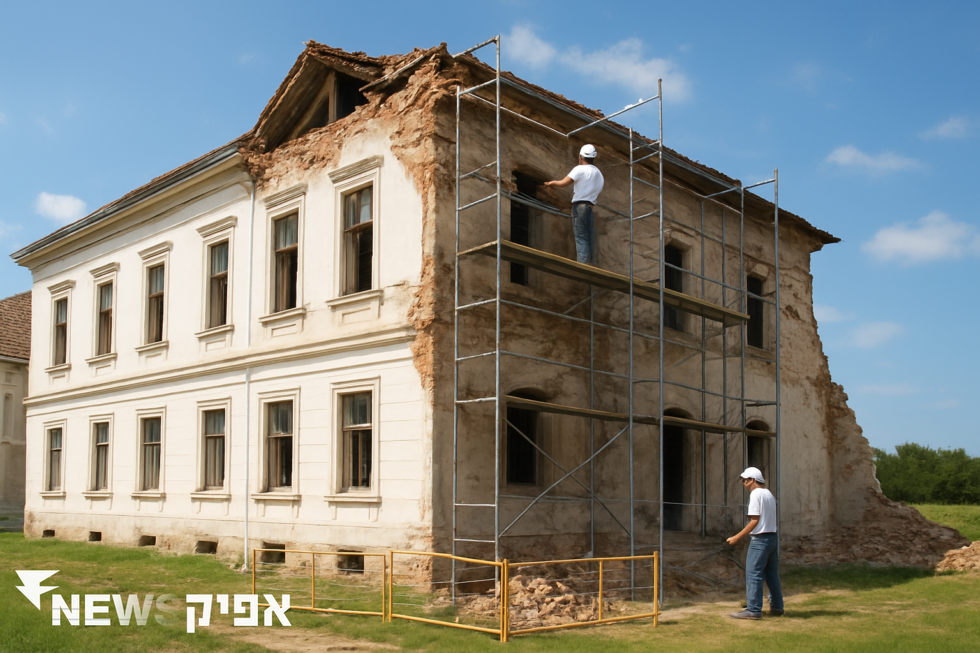 אומדן עלויות תיקון: מבנה שניזוק