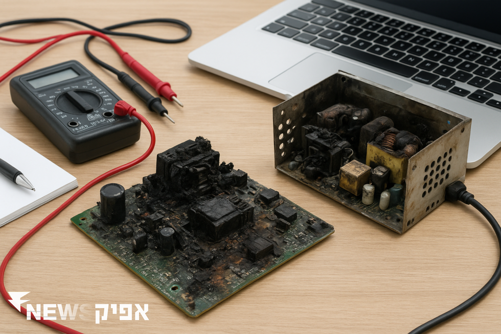 נזק לציוד אלקטרוני: הערכה לאחר אירוע