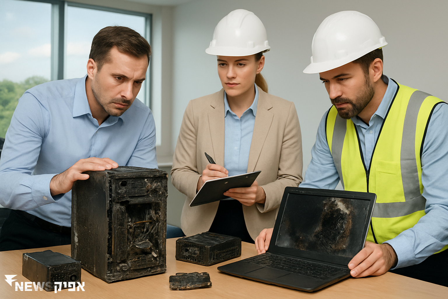 נזק לציוד אלקטרוני: הערכה לאחר אירוע