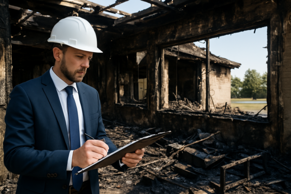 נזקי אש בעסק: הערכת נזק מקצועית   נדל”ן