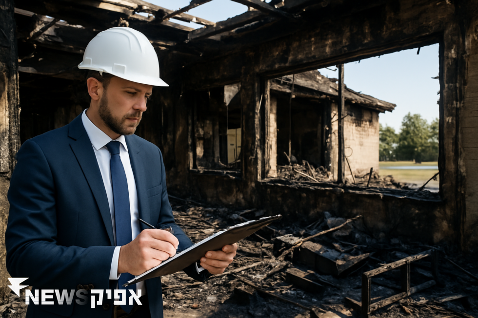 נזקי אש בעסק: הערכת נזק מקצועית