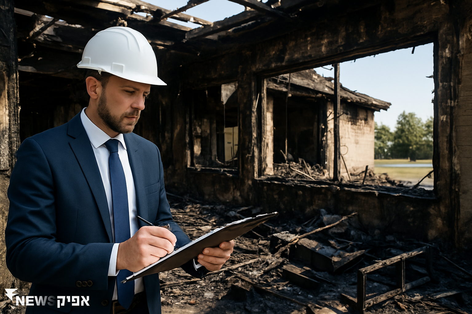נזקי אש בעסק: הערכת נזק מקצועית
