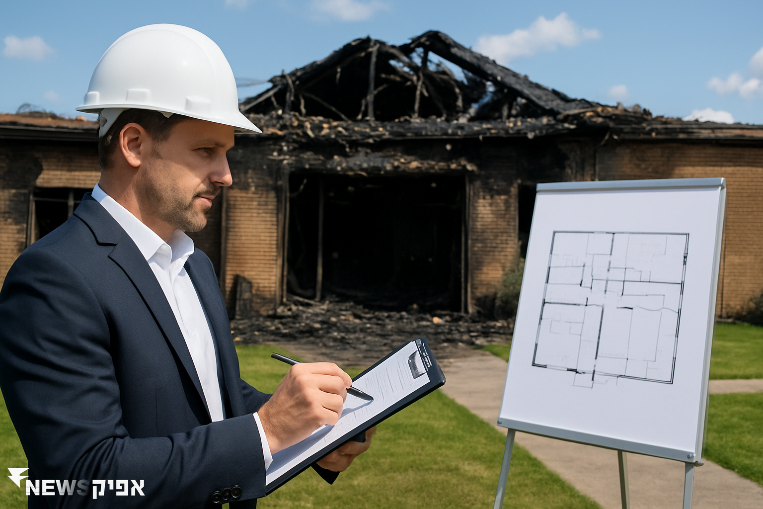 נזקי אש בעסק: הערכת נזק מקצועית