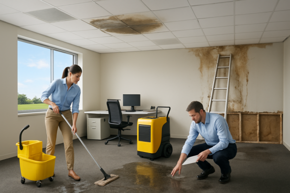 נזקי מים בעסק: השלכות כלכליות ושיקום   נדל”ן