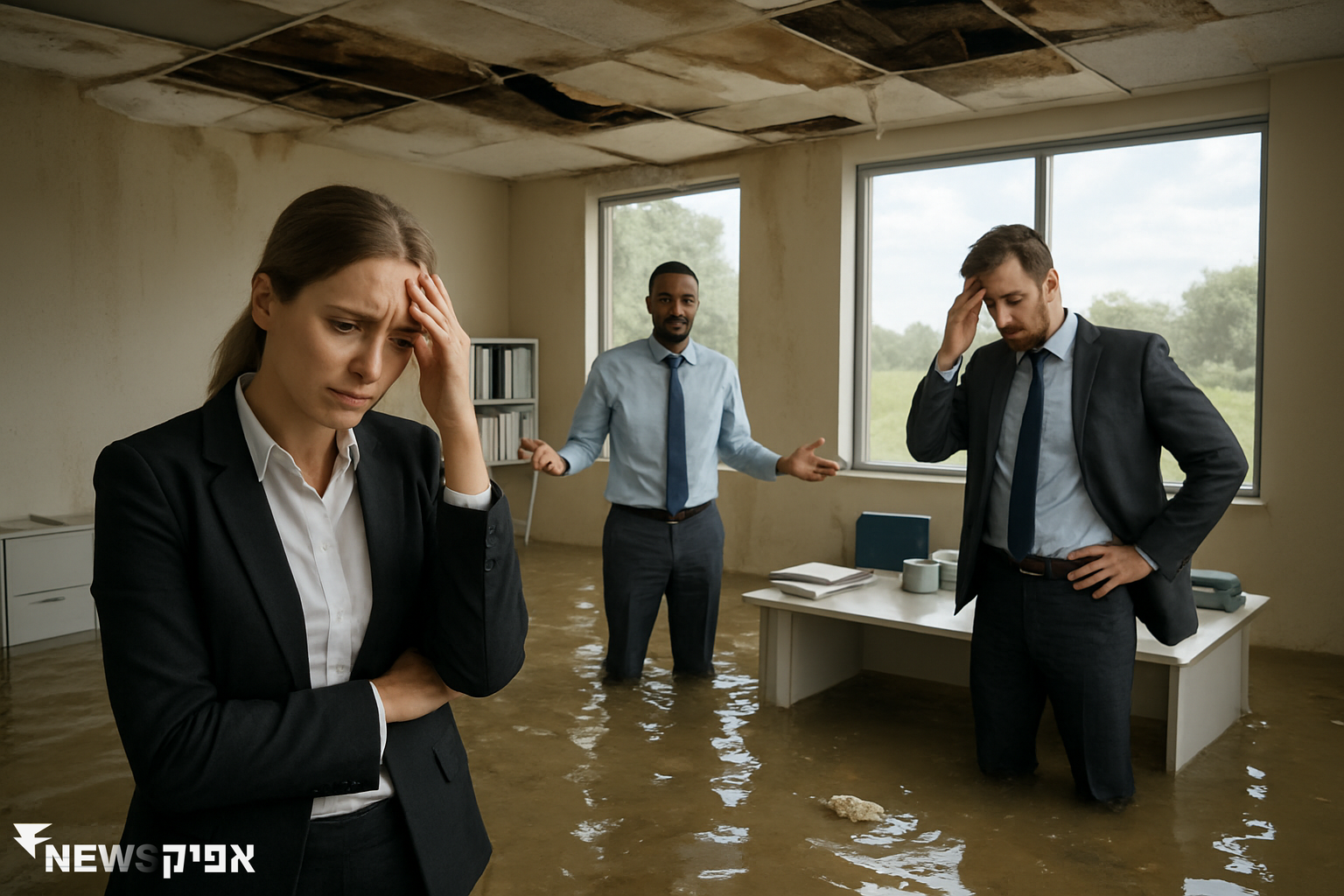 נזקי מים בעסק: השלכות כלכליות ושיקום