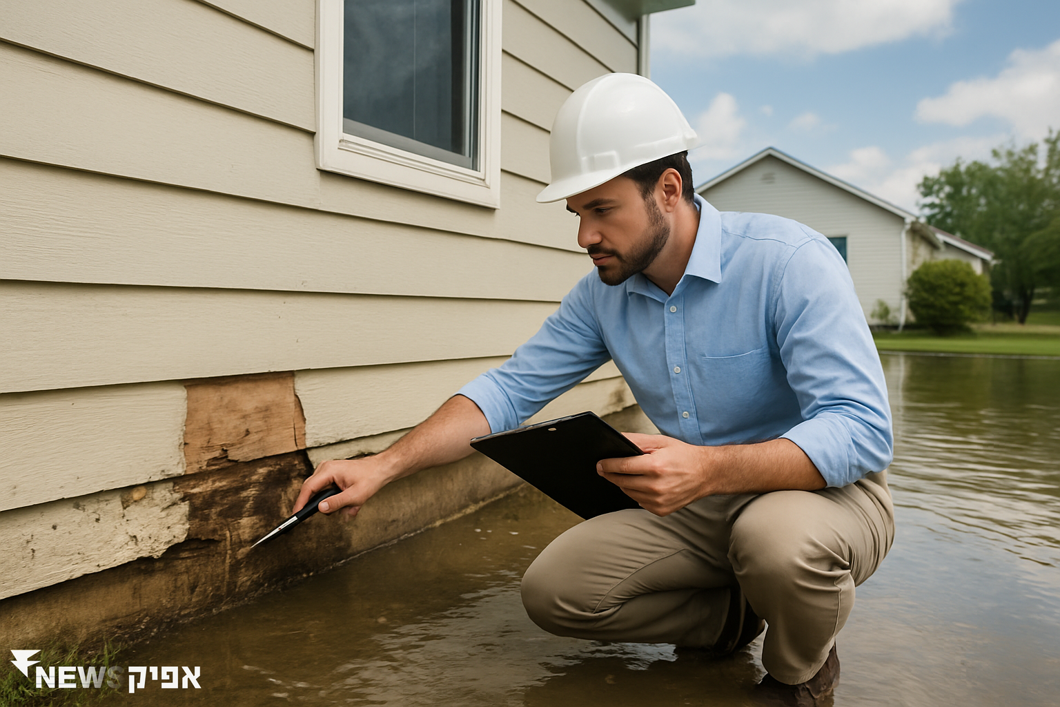 נזקי הצפה בנכס: כיצד מעריכים ומשקמים?