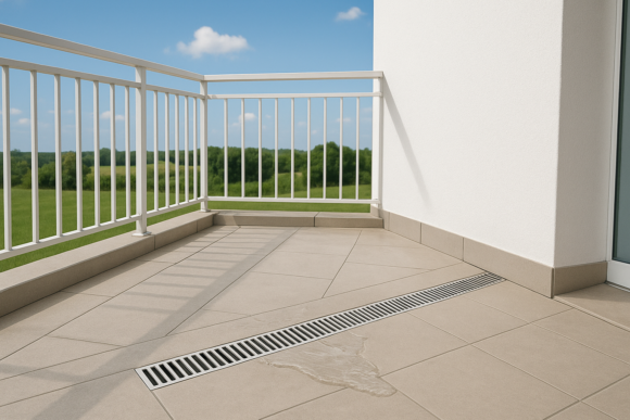 ליקויי שיפועים במרפסת: איך לשפר את הניקוז ומניעת ההצפות?   בדק בית, המילון הפיננסי