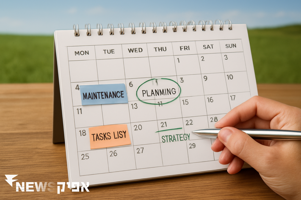 תחזוקת מבנה שוטפת: איך לתכנן לוח זמנים יעיל?