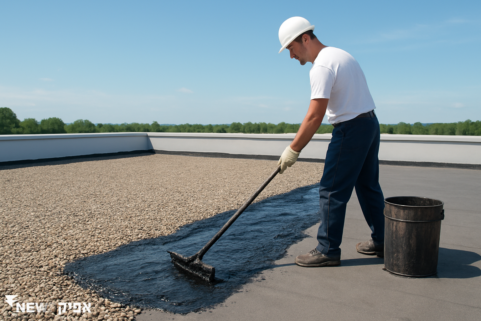 איטום גג בניין: למנוע נזילות ולחסוך בהוצאות