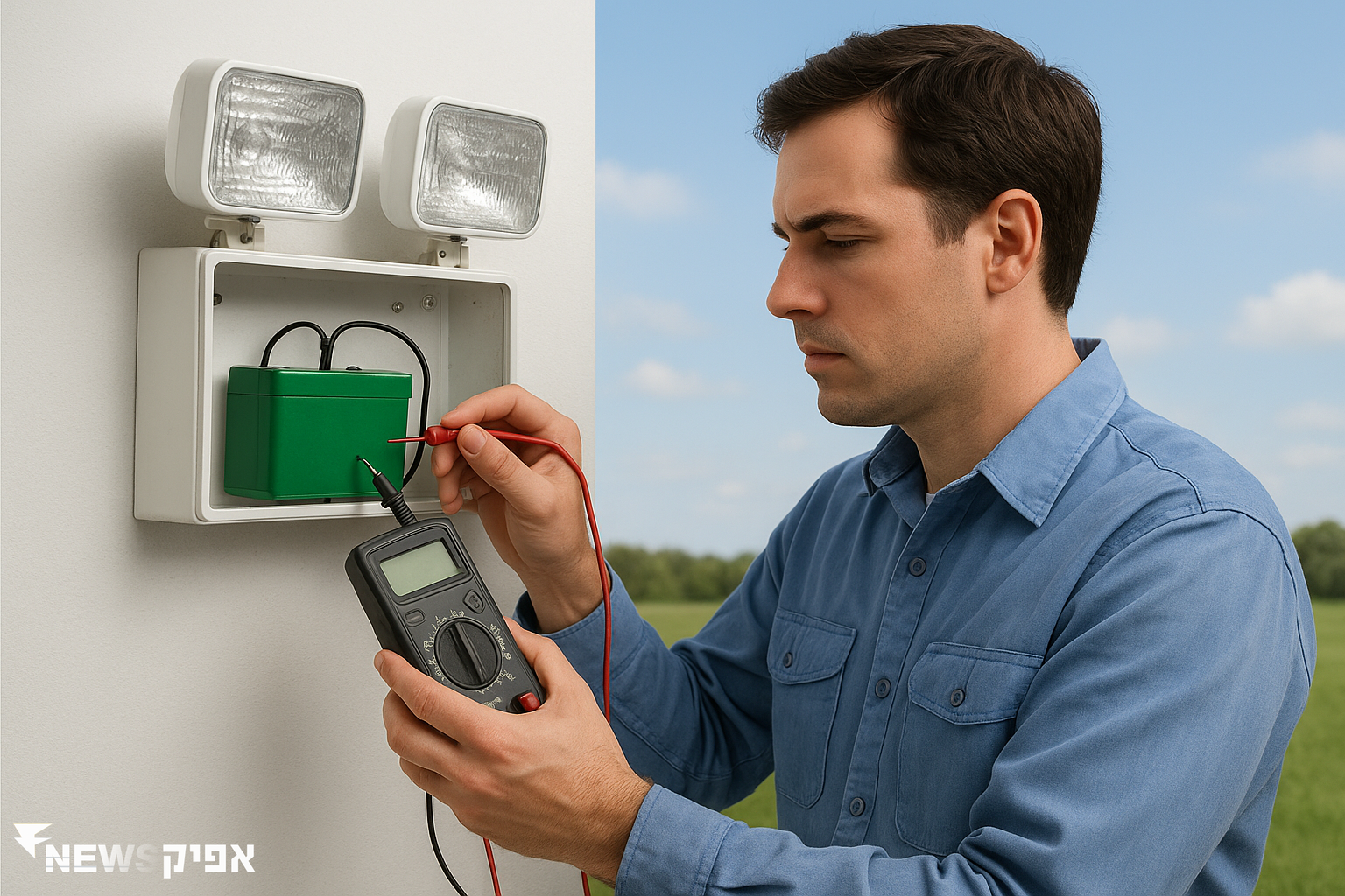 תחזוקת תאורת חירום: לוודא שהאורות דולקים בזמן