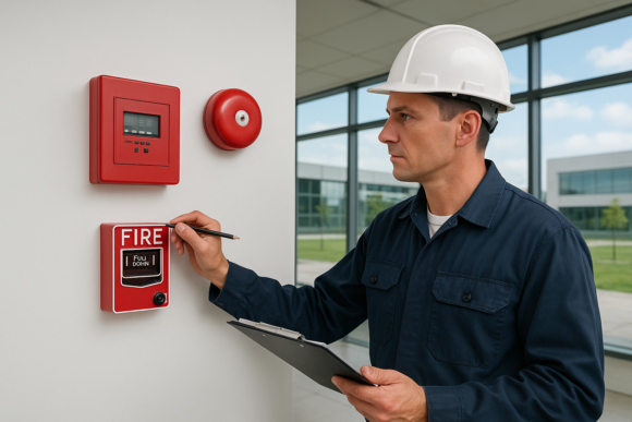 בדיקת מערכות גילוי אש: לוודא שהן פועלות כראוי ניהול ואחזקת מבנים