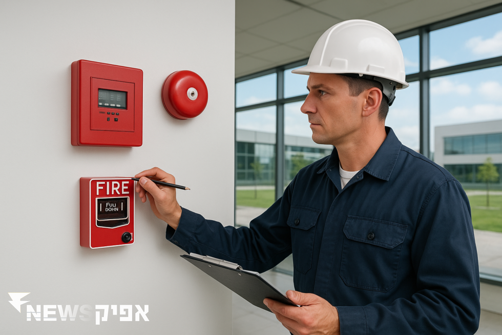 בדיקת מערכות גילוי אש: לוודא שהן פועלות כראוי