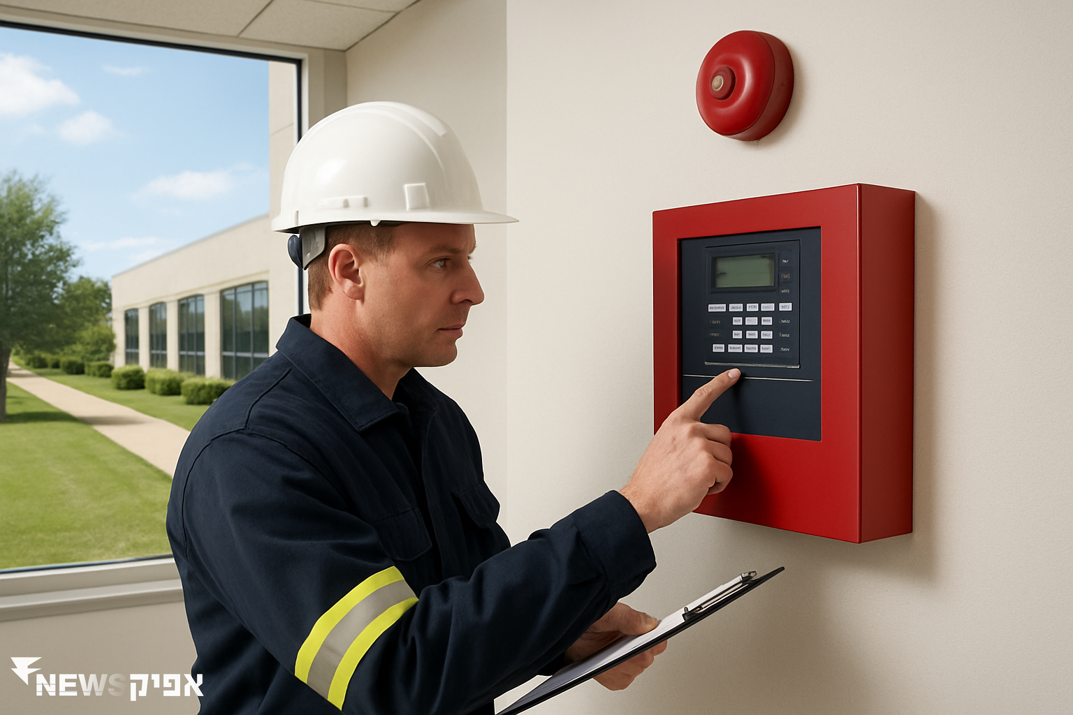 בדיקת מערכות גילוי אש: לוודא שהן פועלות כראוי