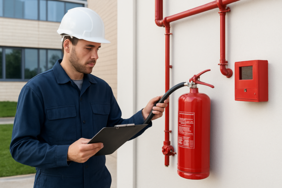 תחזוקת מערכות כיבוי אש: לוודא שהכל מוכן לשעת חירום   ניהול ואחזקת מבנים