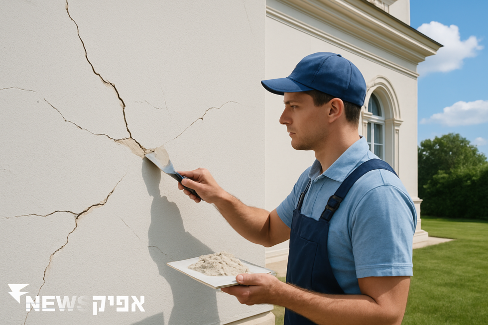 טיפול בסדקים בקירות חוץ: לשמור על יופי המבנה