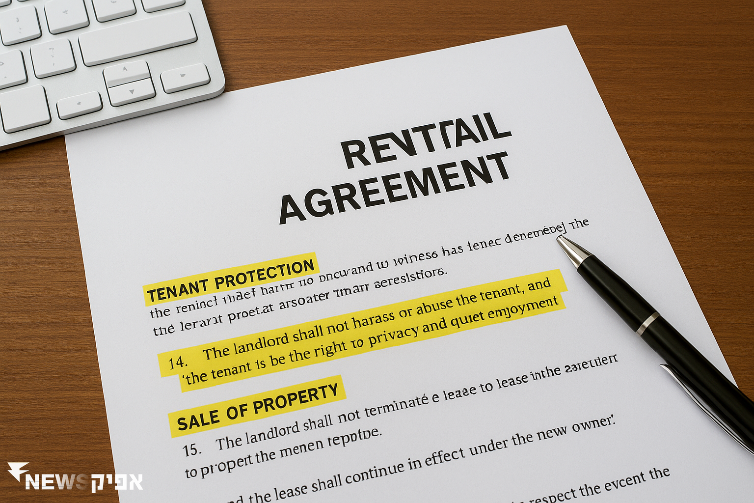 מה זה חוזה שכירות? המסמך שמגן על הכל