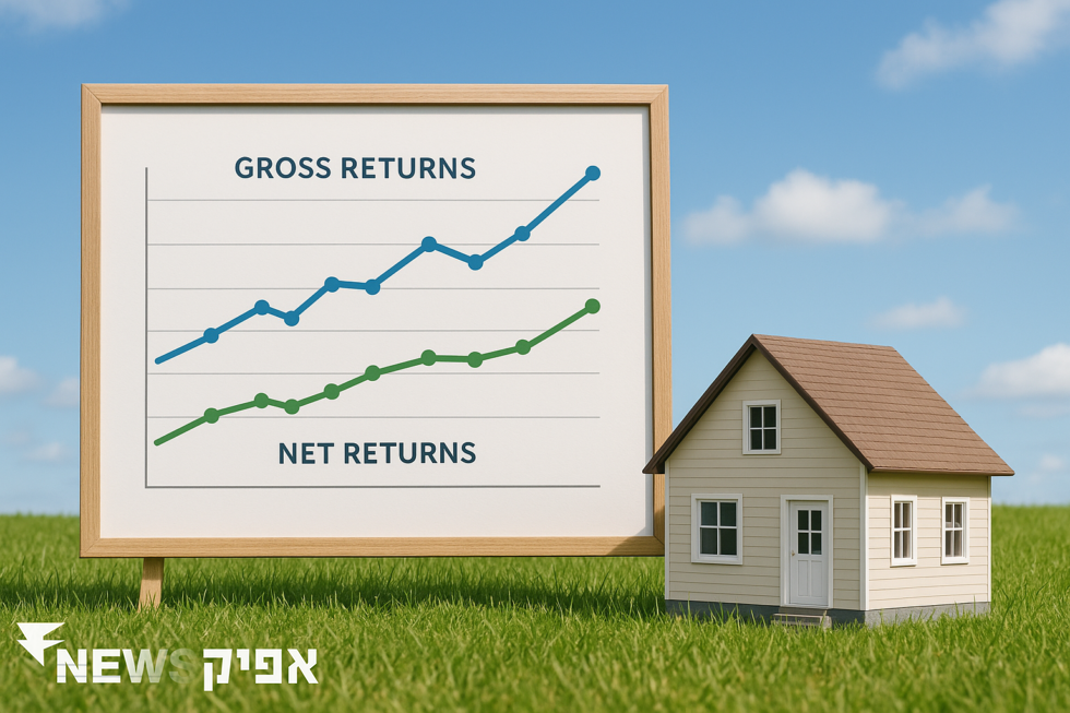 תשואה ברוטו מול נטו בנדל"ן: להבין את ההבדלים