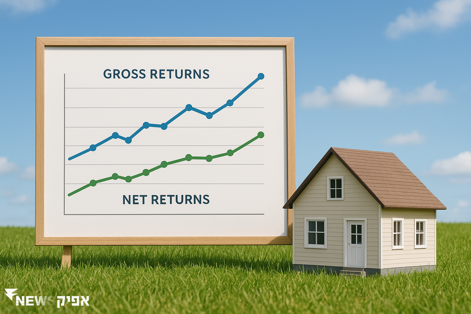 תשואה ברוטו מול נטו בנדל"ן: להבין את ההבדלים