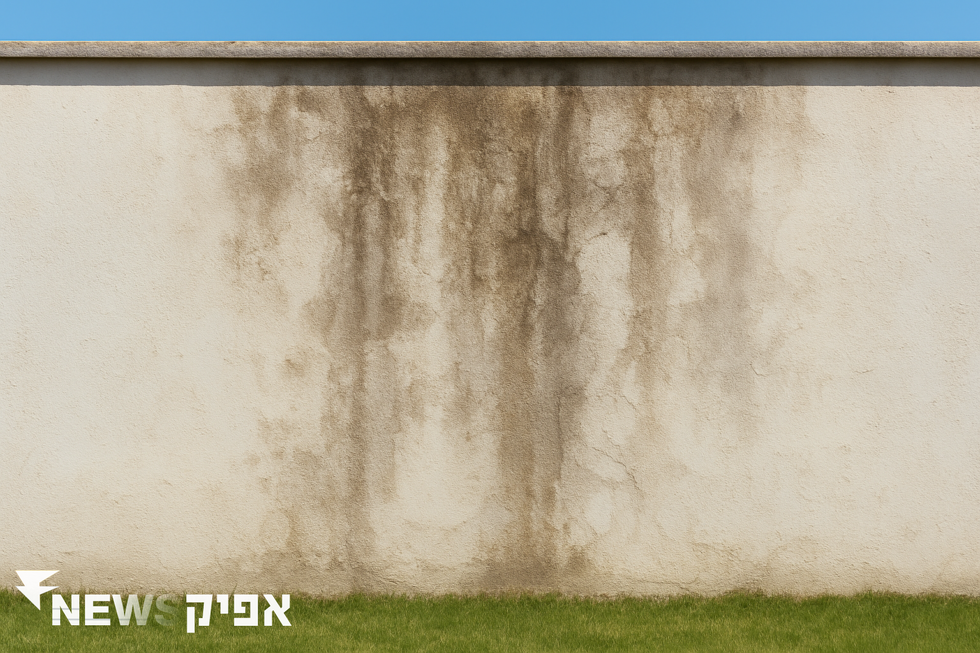 רטיבות בקיר חיצוני: מה עושים כשהקיר מתחיל להירטב?