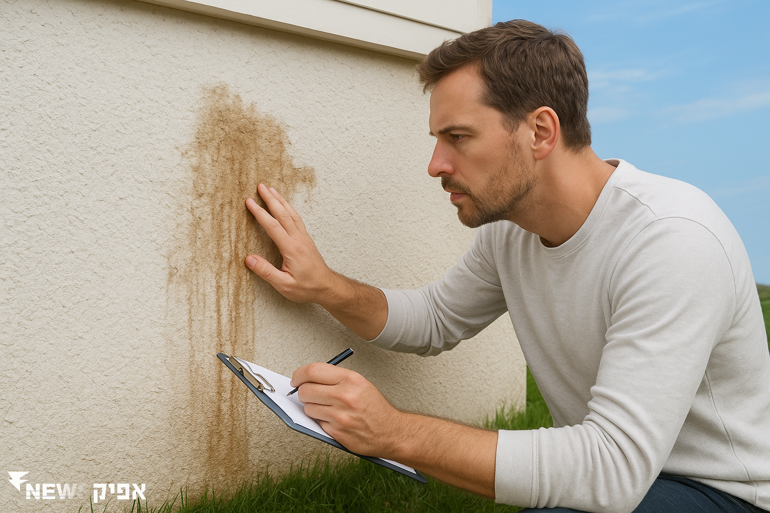 רטיבות בקיר חיצוני: מה עושים כשהקיר מתחיל להירטב?