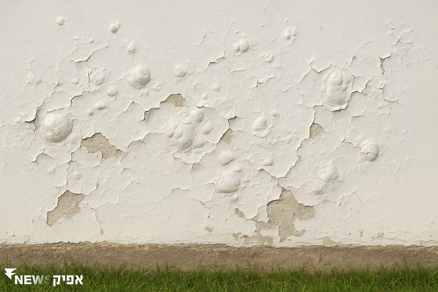 התנפחות צבע בקיר: למה זה קורה ואיך מתקנים?