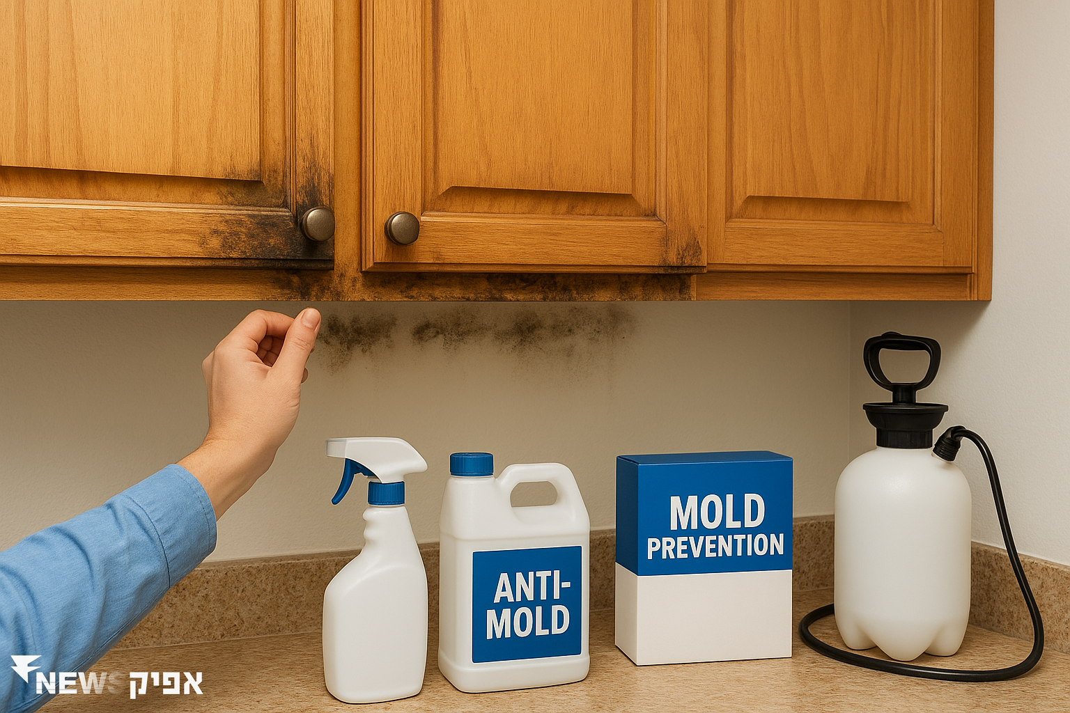 רטיבות בארונות מטבח: איך למנוע נזק למטבח?