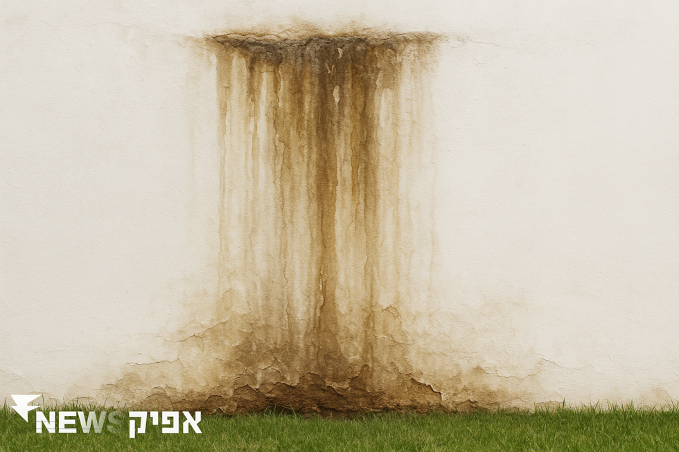 חדירת מים דרך קיר חיצוני: איך מונעים נזקי מים?
