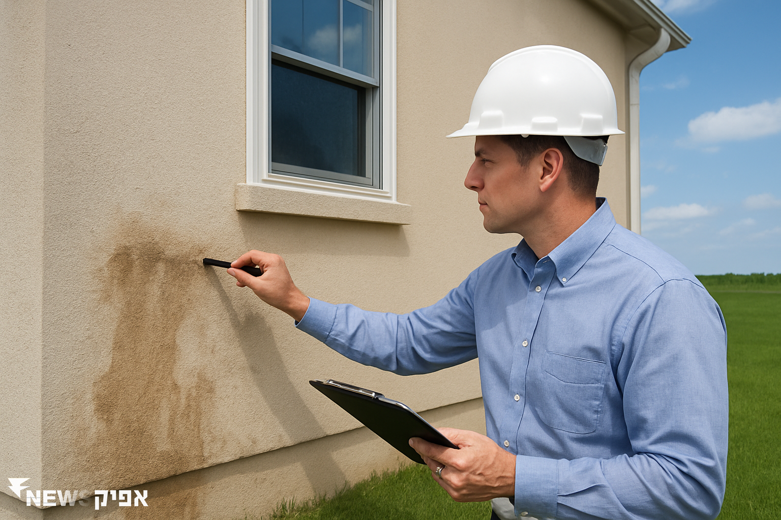 חדירת מים דרך קיר חיצוני: איך מונעים נזקי מים?