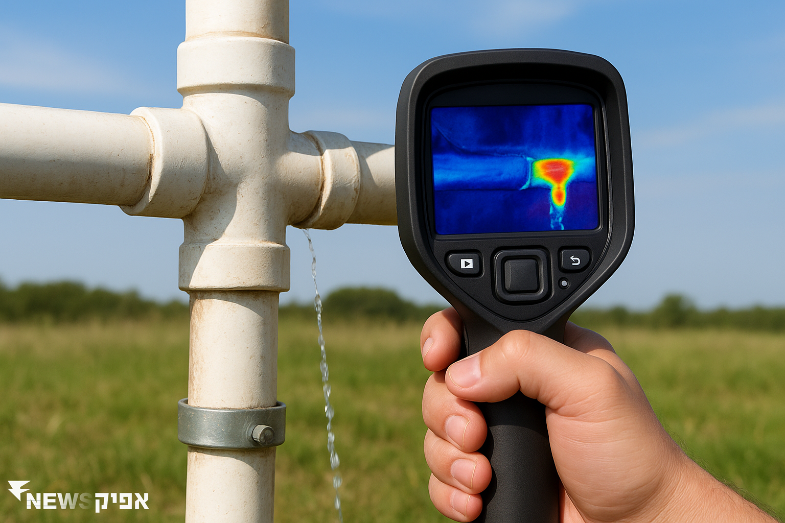 איתור נזילות באמצעות מצלמה תרמית: איך זה עובד?
