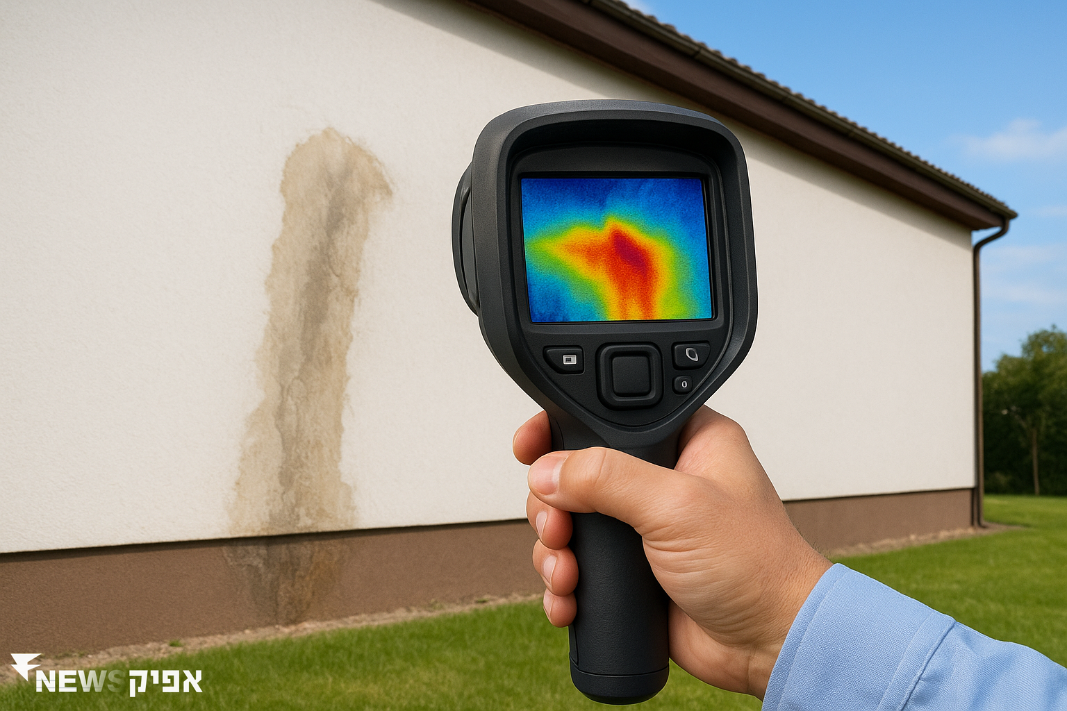 איתור נזילות באמצעות מצלמה תרמית: איך זה עובד?