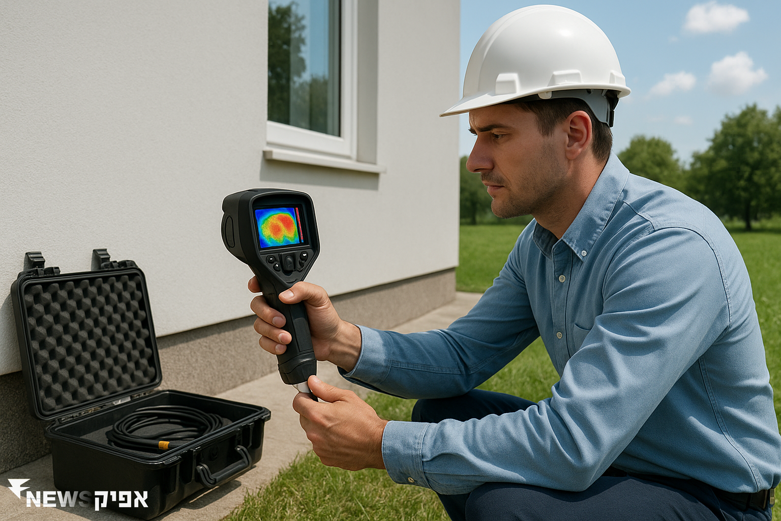 צילום תרמי לאיתור מים: הפתרון המתקדם לנזילות