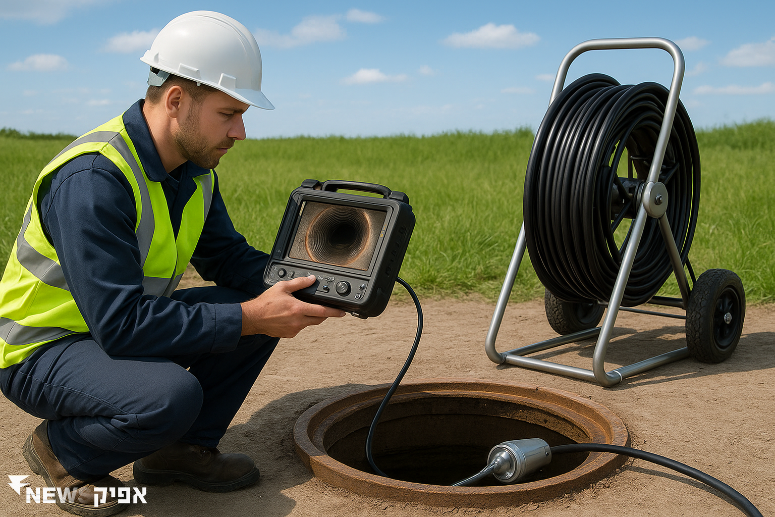 צילום קווי ביוב: הדרך המתקדמת לאיתור בעיות