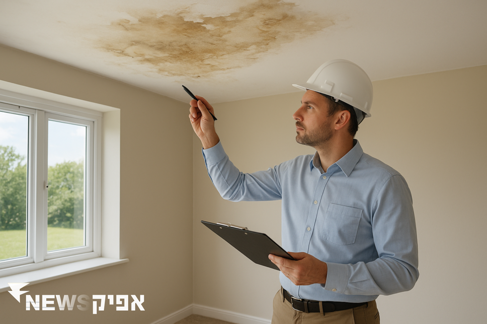 אבחון נזקי מים בדירה: איך להתמודד עם הבעיה?
