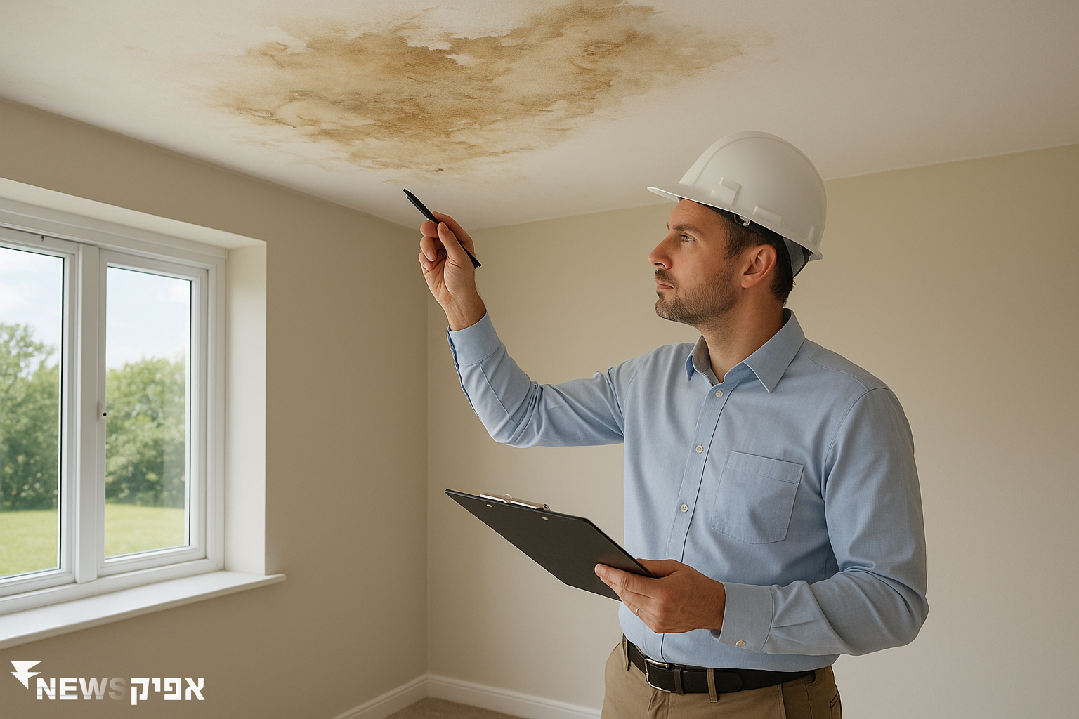 אבחון נזקי מים בדירה: איך להתמודד עם הבעיה?