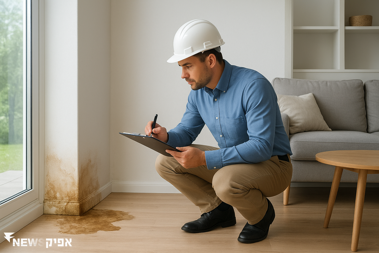 אבחון נזקי מים בדירה: איך להתמודד עם הבעיה?