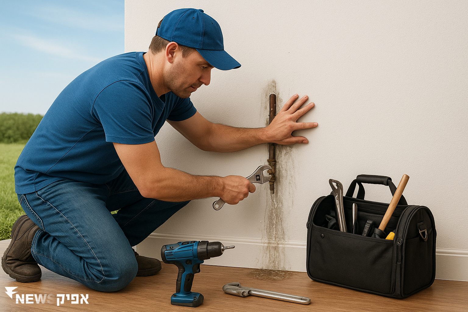 טיפול בנזילת מים בקיר: איך עושים זאת נכון?