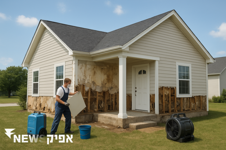 שיקום נזקי רטיבות: איך משקמים את הבית לאחר נזקי מים?